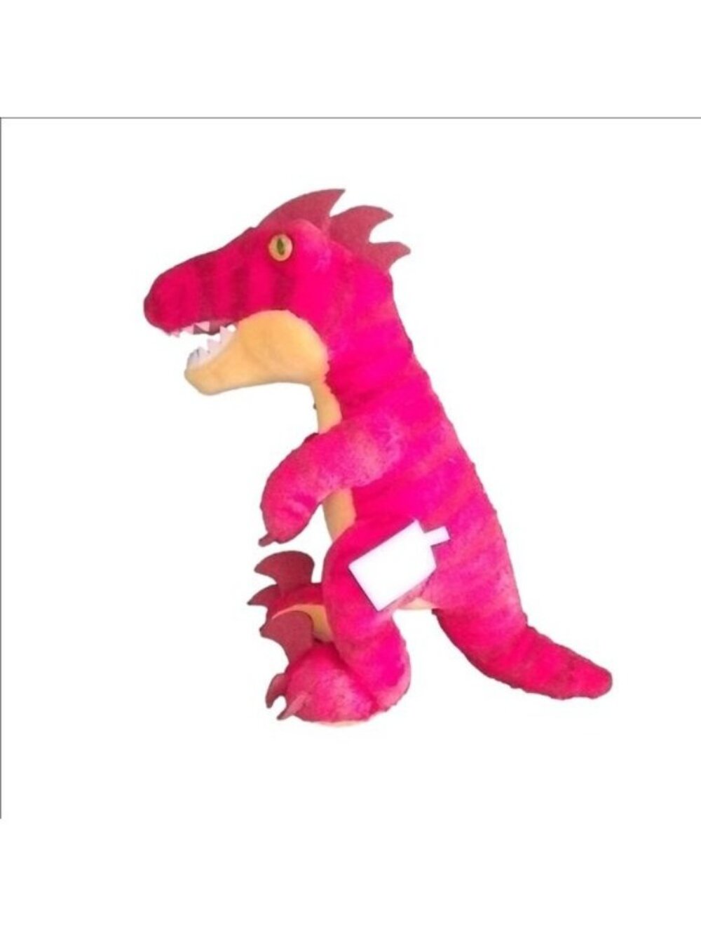 Build a Bear Red Raptor Dinosaur Plush Toy